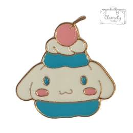 Metalowa Przypinka Cinnamoroll Babeczka Sanrio Pin