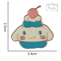 Metalowa Przypinka Cinnamoroll Babeczka Sanrio Pin