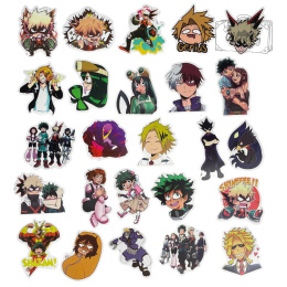 Zestaw Naklejek Sticker Bomb Wlepki My Hero Academia 100 szt n106