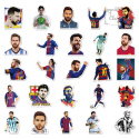 Zestaw Naklejek Wlepki StickerBomb Football Messi Piłkarz N348