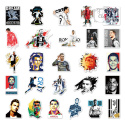 Zestaw Naklejek Wlepki StickerBomb Football Ronaldo Piłkarz N347