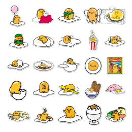 Zestaw Naklejek Wlepki StickerBomb Egg Jajko Gudetama N521