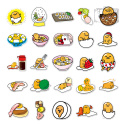 Zestaw Naklejek Wlepki StickerBomb Egg Jajko Gudetama N521