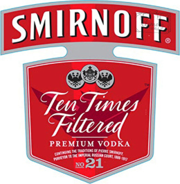 Tablica Tabliczka Smirnoff Premium Vodka Wódka Blacha Ozdobna