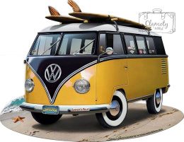 Tablica Tabliczka Classic Old VW T1 Surf Surfing Blacha Ozdobna