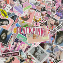 Zestaw Naklejek Sticker Bomb Wlepki Black Pink 3 KPop 50szt n82