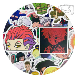 Zestaw Naklejek Sticker Bomb Wlepki Hunter X Hunter 100szt n112