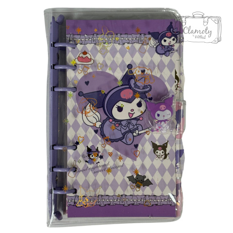Kołozeszyt Planner Kolorowy Kuromi Fioletowy Cookie Kawaii Japan