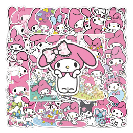 Zestaw Naklejek Wlepki Melody Anime Hello Kitty StickerBomb N304