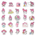 Zestaw Naklejek Wlepki Melody Anime Hello Kitty StickerBomb N304