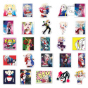 Zestaw Naklejek Wlepki Harley Quinn DC StickerBomb N358