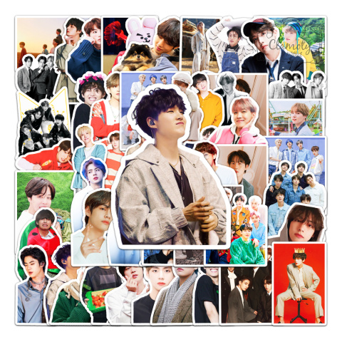 Zestaw Naklejek Wlepki BTS KPOP Music Korea StickerBomb N359