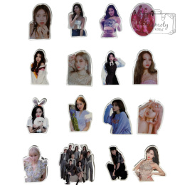 Zestaw Naklejek Wlepki StickerBomb Black Pink Kpop Korea Music N574