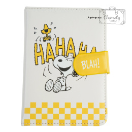 Zeszyt Notes Snoopy Biały Kratka Haha A6 96 Kartek