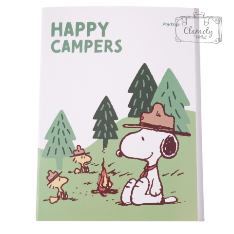 Zeszyt Snoopy Happy Campers Ognisko B5 40 Kartek