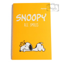 Zeszyt Snoopy All Smiles Żółty A5 40 Kartek W linie