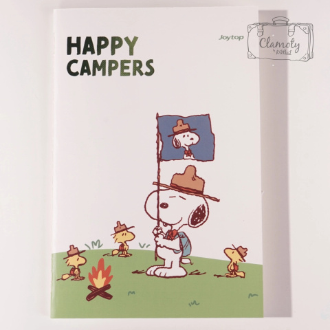 Zeszyt Snoopy Happy Campers Flaga A5 40 Kartek W Linie