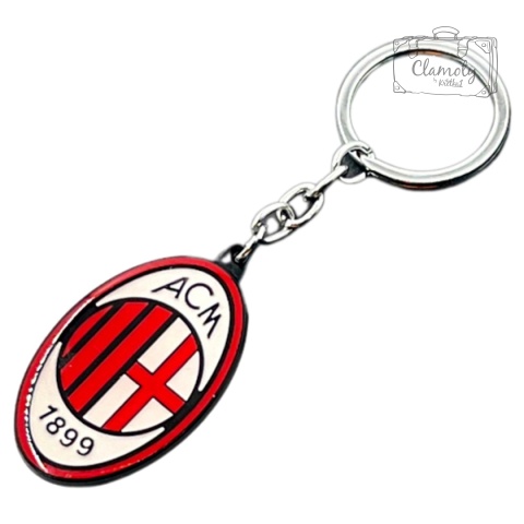 Brelok Breloczek Do Kluczy Piłkarski AC Milan Herb