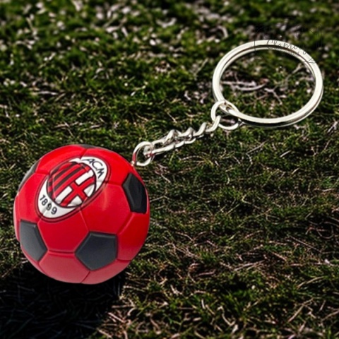 Brelok Breloczek Do Kluczy Piłkarski Ac Milan Piłka