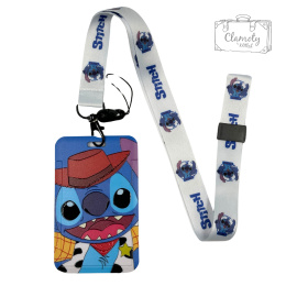 Identyfikator Na Karte Na Dokument Holder Stitch Kowboj