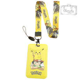 Identyfikator Na Karte Na Dokument Holder Pokemon Ash & Pikatchu