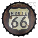 Kapsel Blaszany 40CM America Route 66 Droga USA Dekoracja Na Ścianę