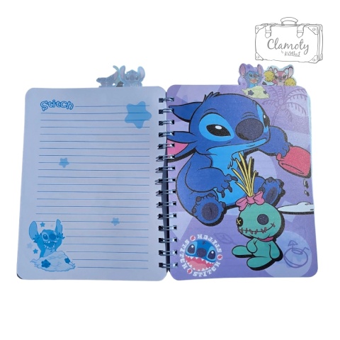 Kołozeszyt Notes A5 Stitch Stich Uśmiech Kolorowe Kartki W Linie