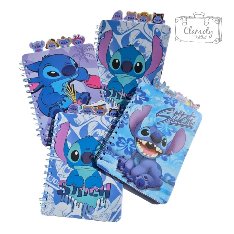Kołozeszyt Notes A5 Stitch Stich Uśmiech Kolorowe Kartki W Linie