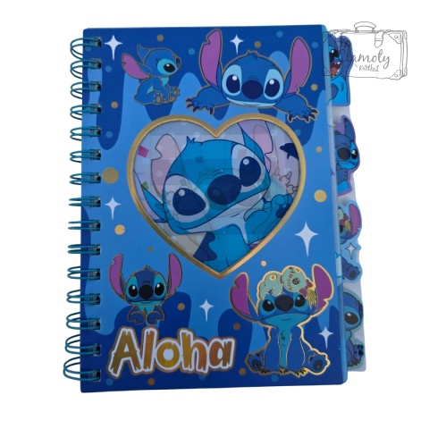 Kołozeszyt Notes A5 Stitch Stich W Sercu Aloha Kolorowe Kartki W Linie