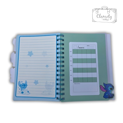 Kołozeszyt Notes A5 Stitch Stich W Sercu Aloha Kolorowe Kartki W Linie