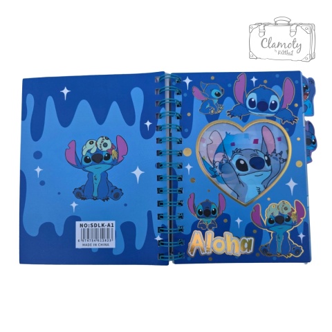 Kołozeszyt Notes A5 Stitch Stich W Sercu Aloha Kolorowe Kartki W Linie