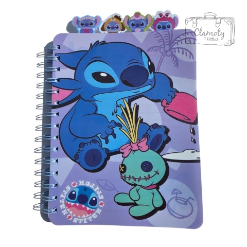 Kołozeszyt Notes A5 Stitch Stich Scrump Kolorowe Kartki W Linie