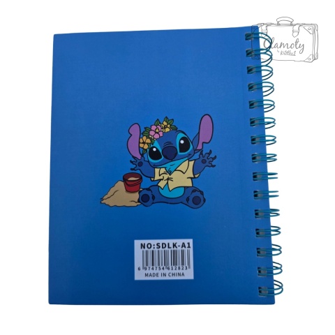 Kołozeszyt Notes A5 Stitch Stich Also Cute Aloha Kolorowe Kartki W Linie