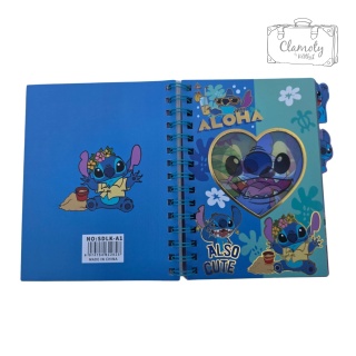 Kołozeszyt Notes A5 Stitch Stich Also Cute Aloha Kolorowe Kartki W Linie