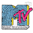 Metalowa Przypinka Telewizja MTV Music Television Kolorowe Logo Pin