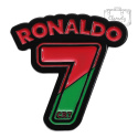 Metalowa Przypinka Numer Ronaldo Piłka Nożna Football Pin