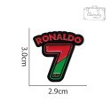 Metalowa Przypinka Numer Ronaldo Piłka Nożna Football Pin