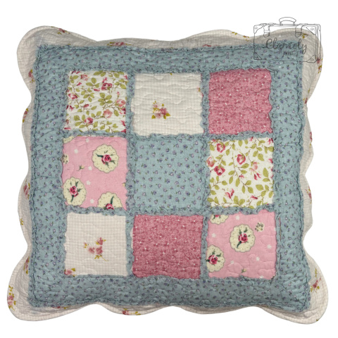 Poszewka Dekoracyjna Patchwork 100% Bawełna Boho Farmhouse Country N10