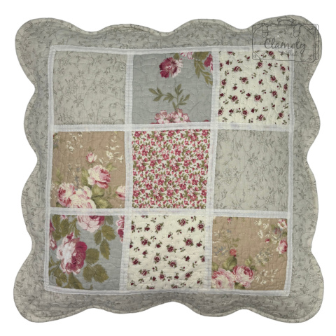 Poszewka Dekoracyjna Patchwork 100% Bawełna Boho Farmhouse Country N4