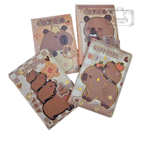 Zeszyt Szkolny Planner Notes Kapibara Tost A5 Kolorowe 96 Kartek