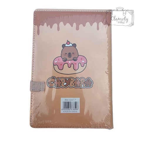 Zeszyt Szkolny Planner Notes Kapibara Tost A5 Kolorowe 96 Kartek