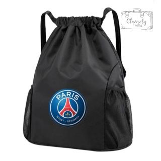 Worek Plecak Sportowy Piłkarski Czarny PSG Paris Do Szkoły Na Trening