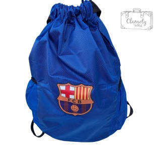 Worek Plecak Sportowy Piłkarski Niebieski Barcelona Do Szkoły Na Trening