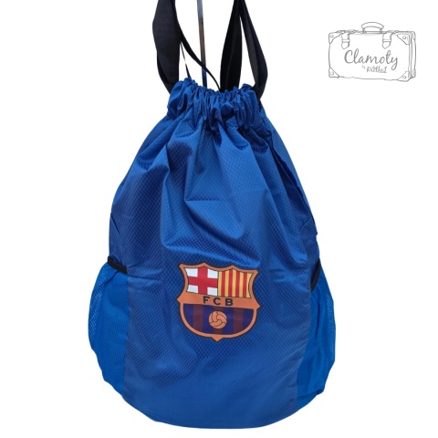 Worek Plecak Sportowy Piłkarski Niebieski Barcelona Do Szkoły Na Trening