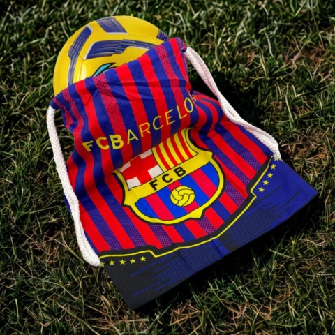 Worek Sportowy Piłkarski FC Barcelona Barca Do Szkoły Na Trening