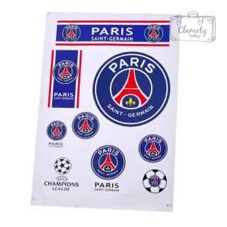 Zestaw Naklejek Naklejki Stickers Piłkarskie Paris Saint Germain PSG