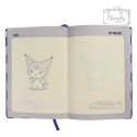 Zeszyt Linia Kuromi Krata Notebook Kawaii Japan 80 Kartek A5