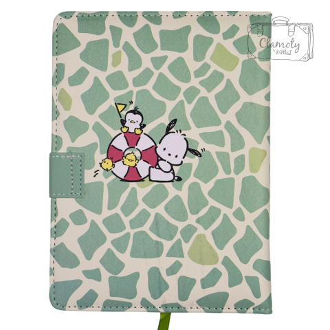 Zeszyt Linia Pochacco Zielony Notebook Planer 60 Kartek A5