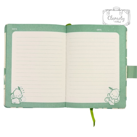 Zeszyt Linia Pochacco Zielony Notebook Planer 60 Kartek A5