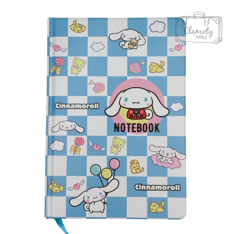 Zeszyt Linia Cinnamoroll Krata Notebook Kawaii Japan 80 Kartek A5